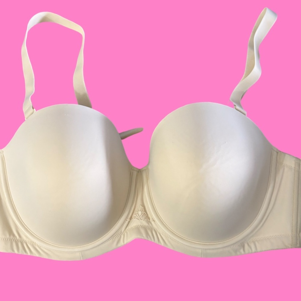 nwt- wingslove 42DD Nude T Shirt Bra 
4 Hook Back wide adjustable straps Bra